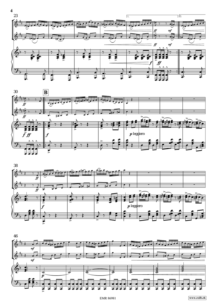 Jodelzauber Horn scores gallery preview page 7