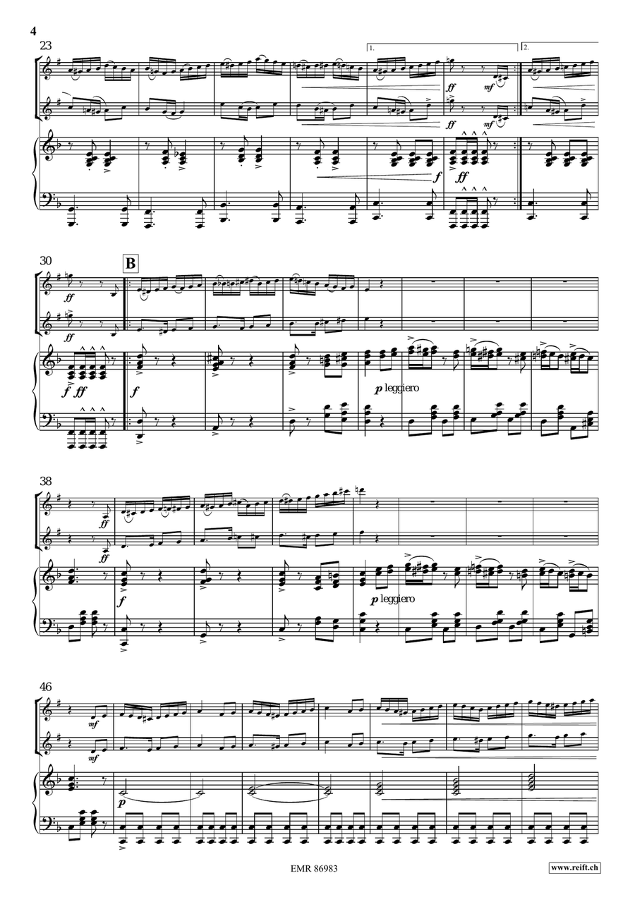 Jodelzauber Jodelzauber Euphonium scores gallery preview page 7