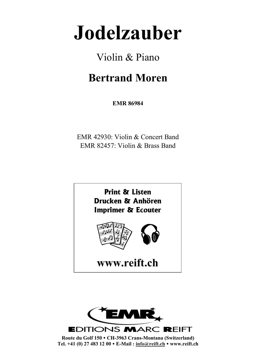 Jodelzauber Jodelzauber Violin Solo scores gallery preview page 2
