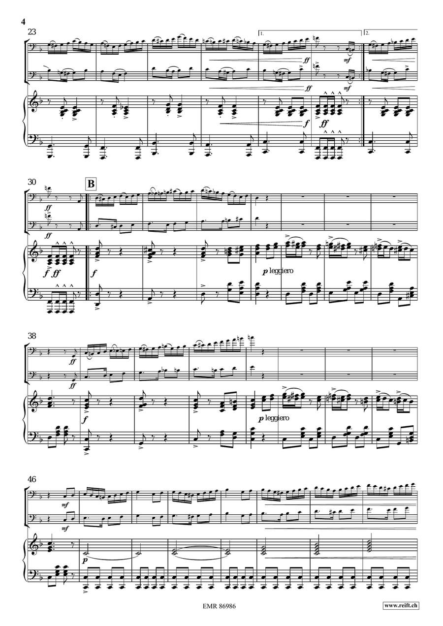 Jodelzauber Piano Accompaniment scores gallery preview page 7