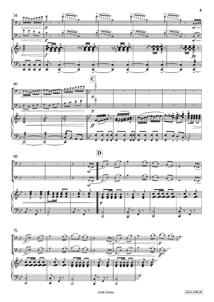Jodelzauber Piano Accompaniment scores gallery preview page 8