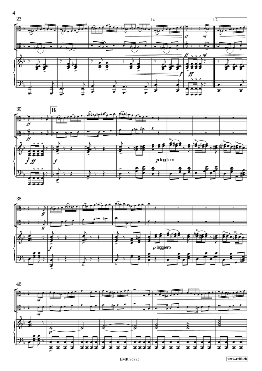 Jodelzauber Piano Accompaniment scores gallery preview page 7