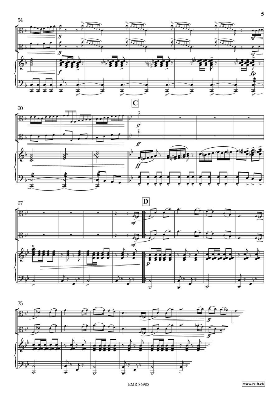 Jodelzauber Piano Accompaniment scores gallery preview page 8