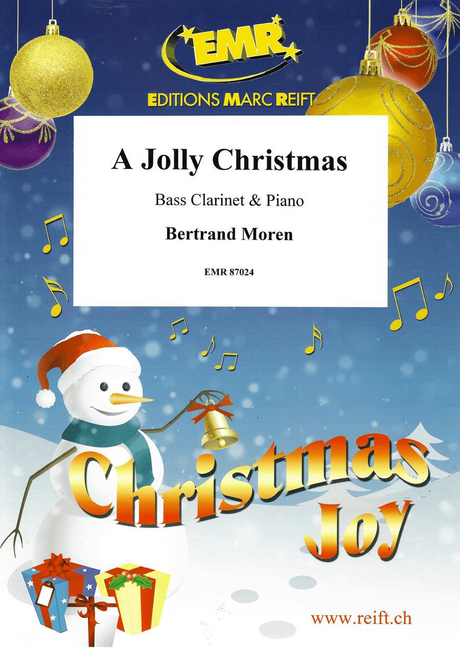 A Jolly Christmas A Jolly Christmas Bass Clarinet scores gallery preview page 1