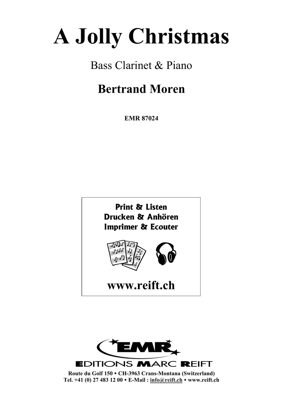 A Jolly Christmas A Jolly Christmas Bass Clarinet scores gallery preview page 2
