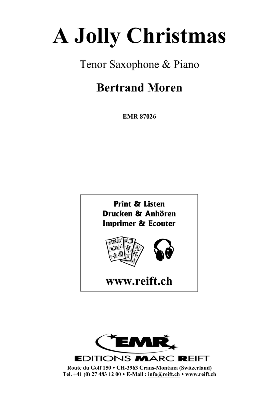 A Jolly Christmas A Jolly Christmas Tenor Saxophone scores gallery preview page 2