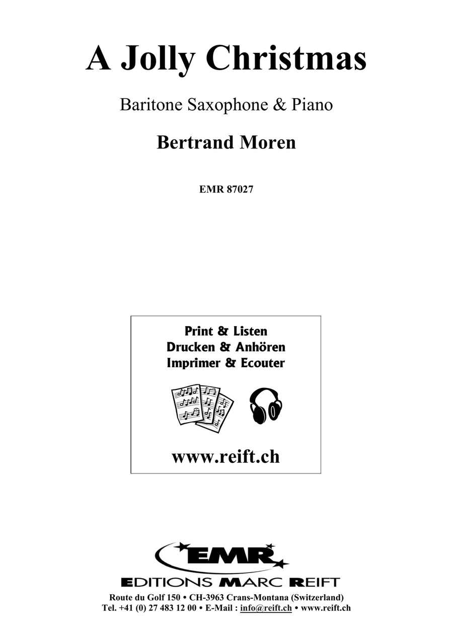 A Jolly Christmas A Jolly Christmas Baritone Saxophone scores gallery preview page 2