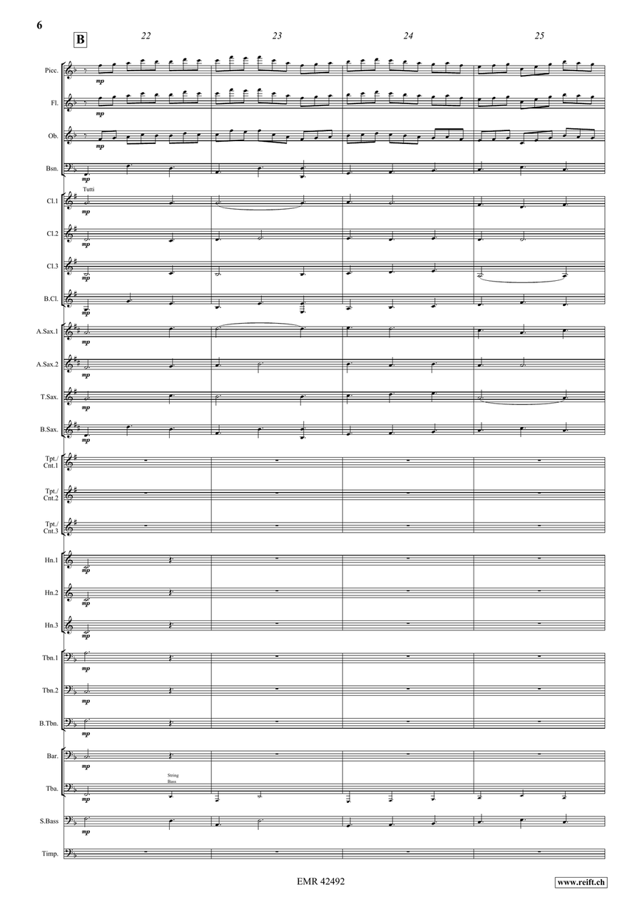 The Name Of Jesus The Name Of Jesus Concert Band scores gallery preview page 8