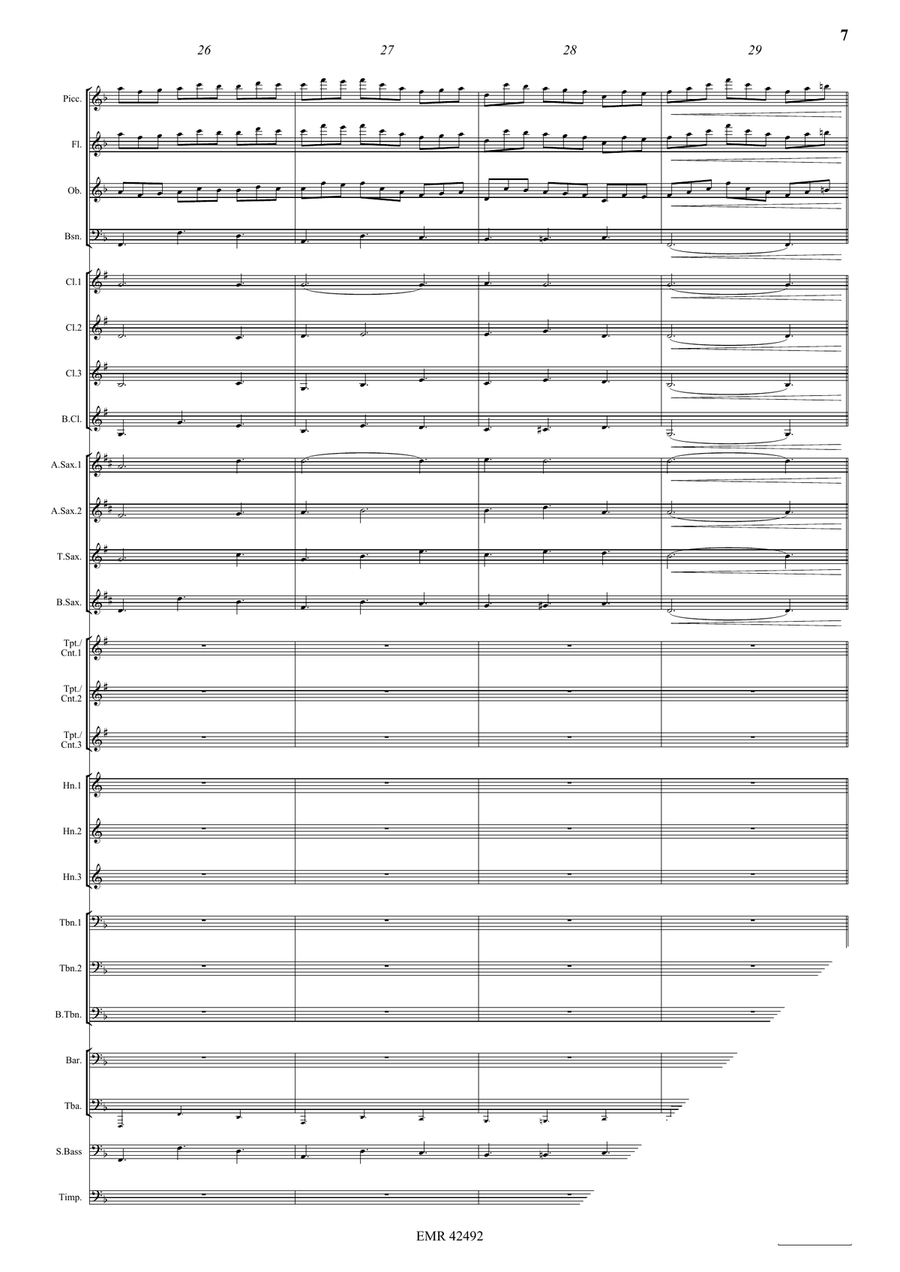 The Name Of Jesus The Name Of Jesus Concert Band scores gallery preview page 9