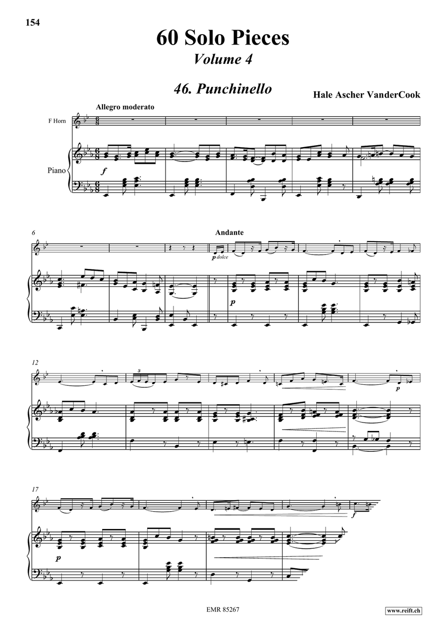 60 Solo Pieces Volume 4 60 Solo Pieces Volume 4 Horn scores gallery preview page 5