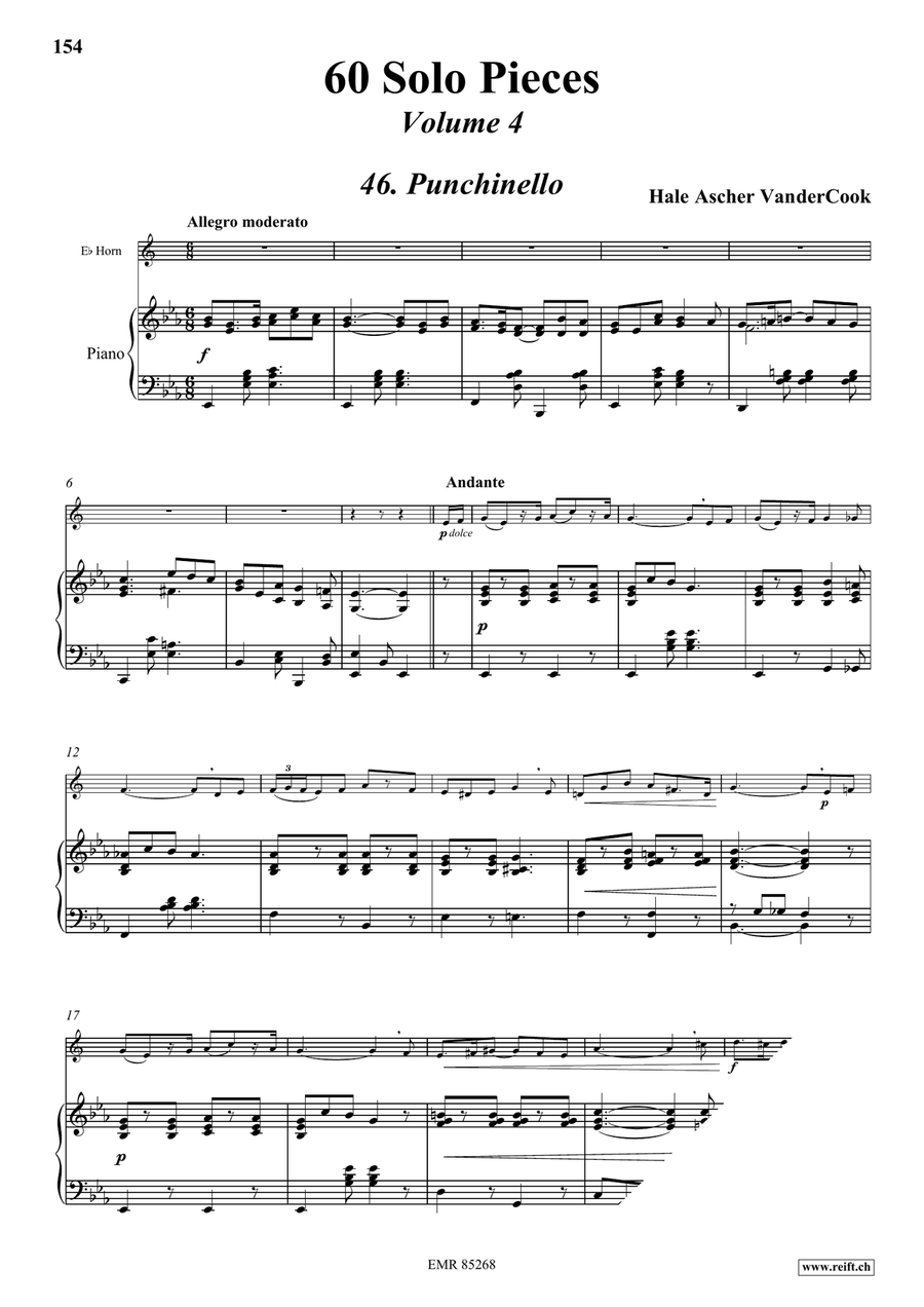 60 Solo Pieces Volume 4 60 Solo Pieces Volume 4 Horn scores gallery preview page 5