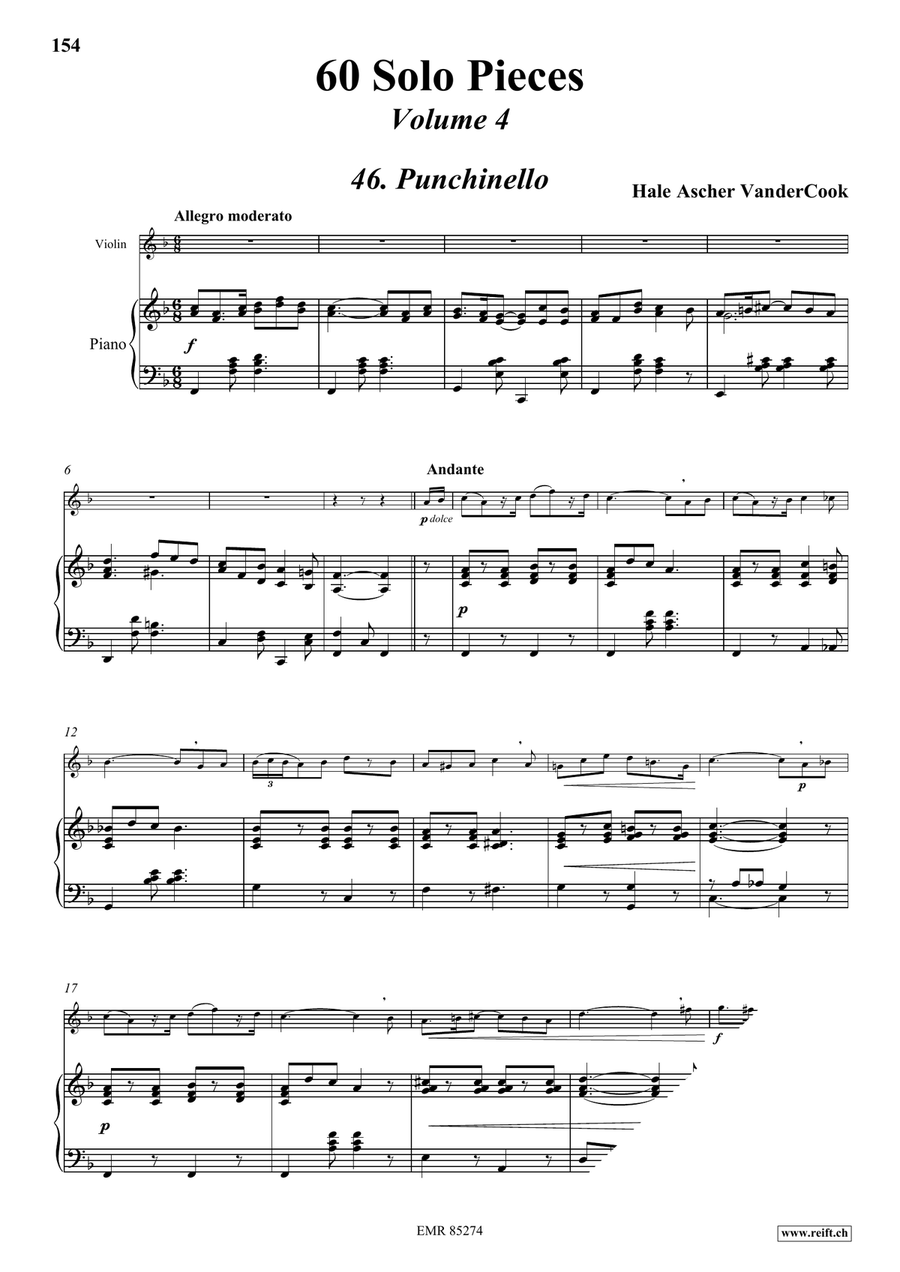 60 Solo Pieces Volume 4 60 Solo Pieces Volume 4 Violin Solo scores gallery preview page 5