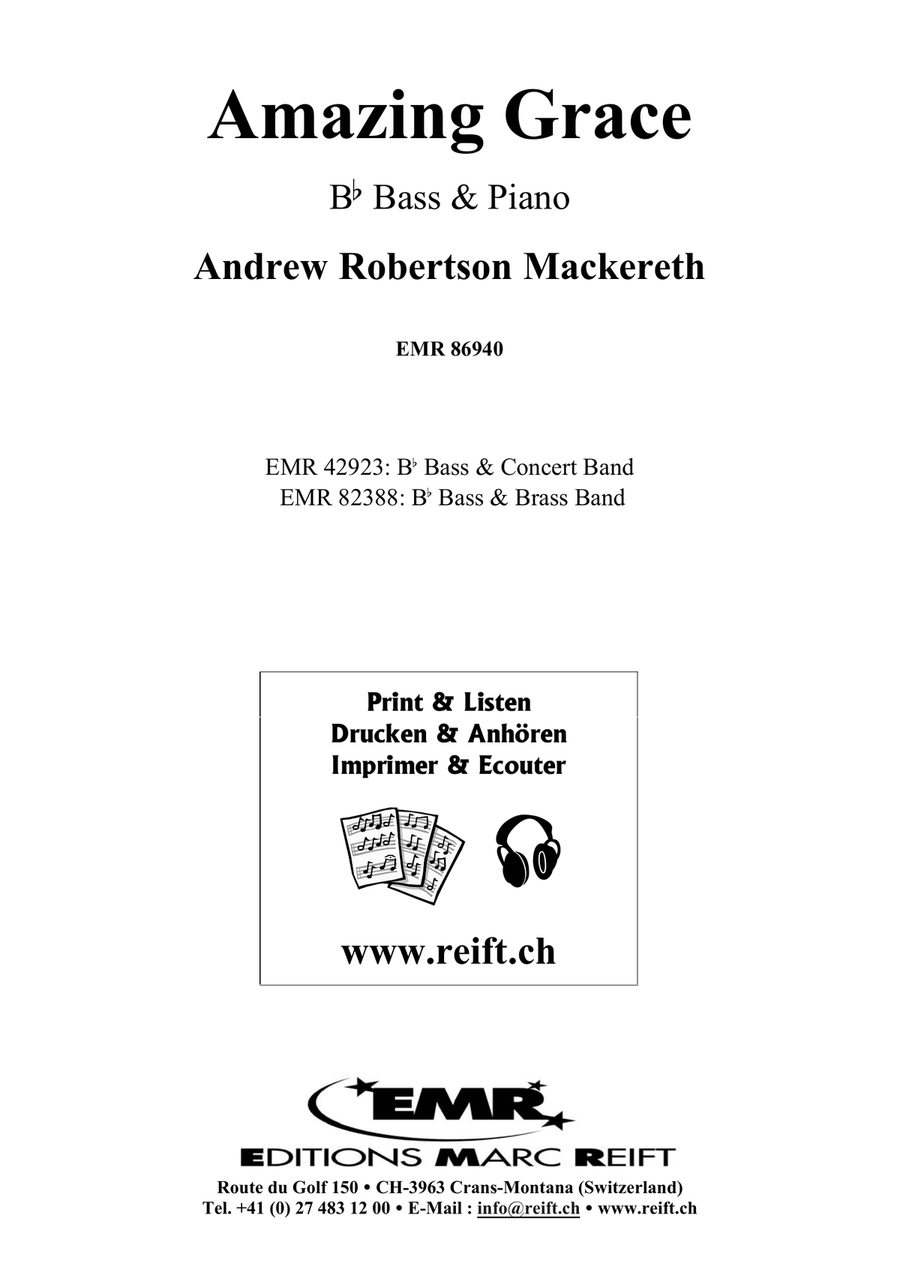 Amazing Grace Amazing Grace Voice Solo scores gallery preview page 2
