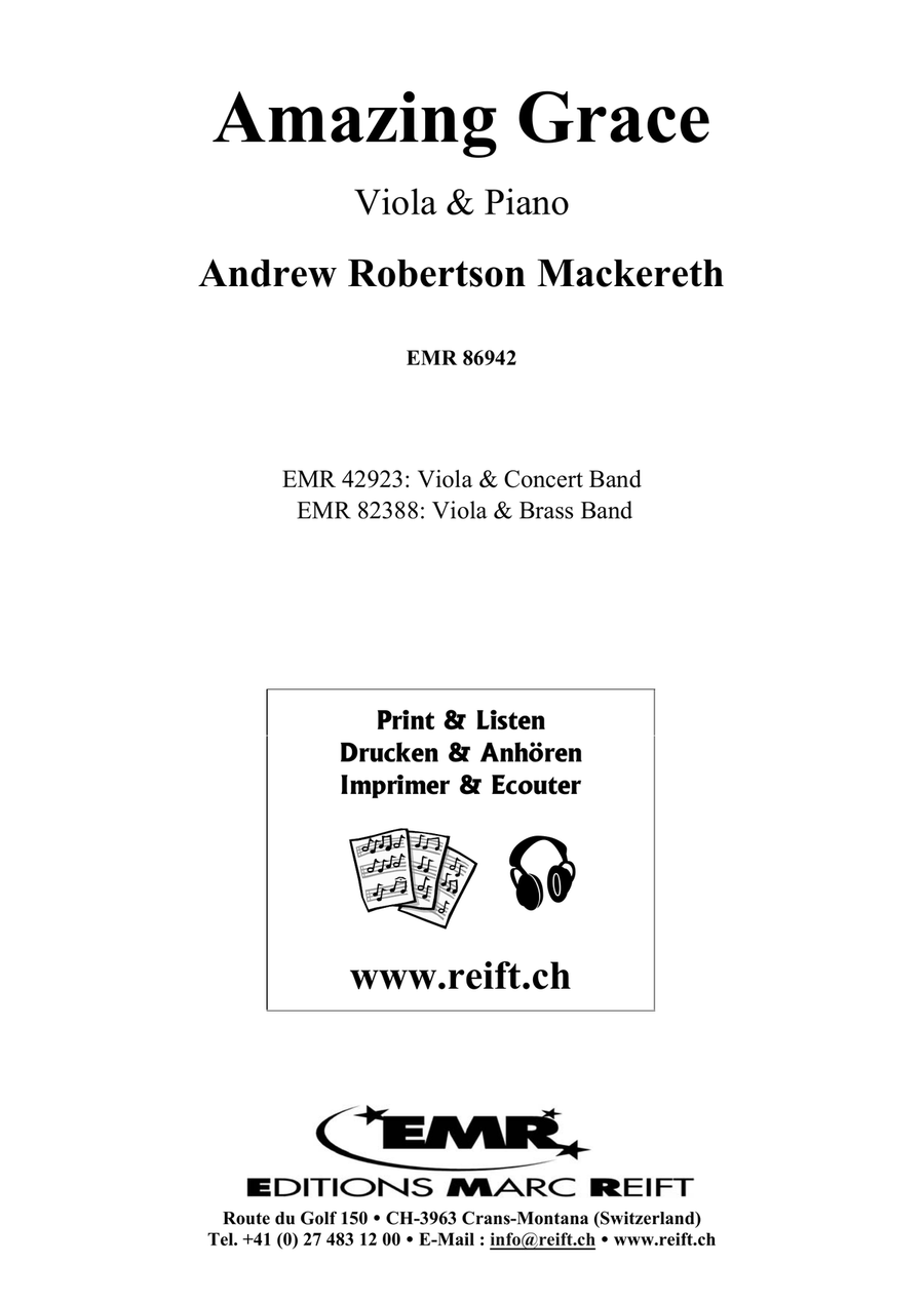 Amazing Grace Amazing Grace Piano Accompaniment scores gallery preview page 2