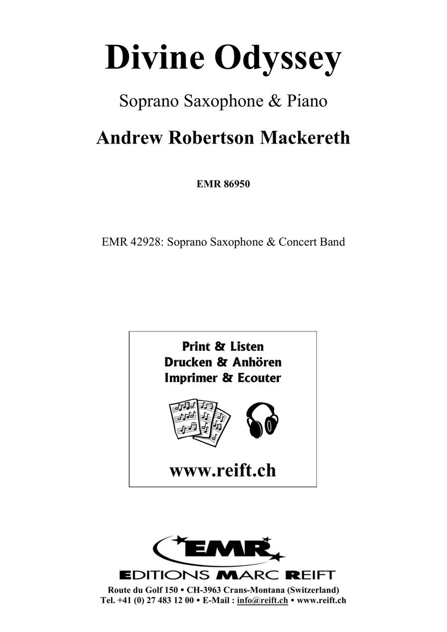 Divine Odyssey Divine Odyssey Soprano Saxophone scores gallery preview page 2