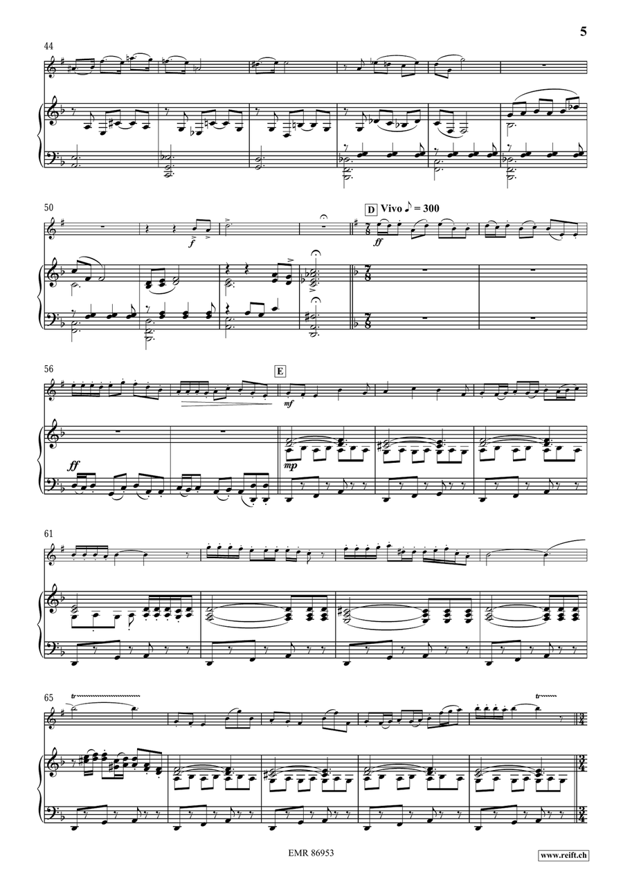 Divine Odyssey Divine Odyssey Cornet scores gallery preview page 8