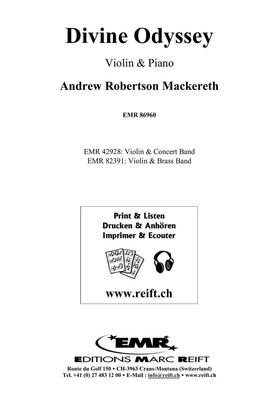 Divine Odyssey Divine Odyssey Violin Solo scores gallery preview page 2