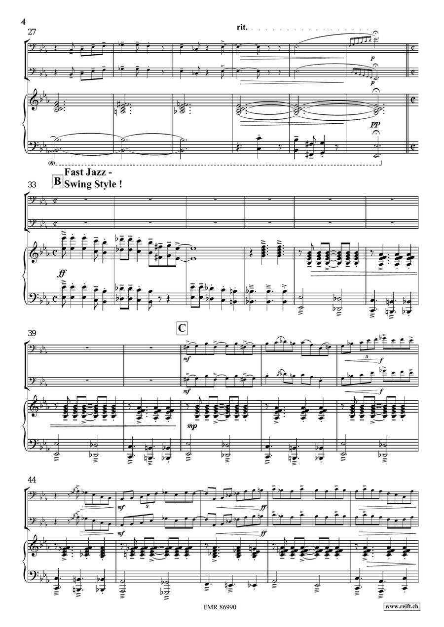 Jazz Fever by Bertrand Moren Bassoon Solo - Sheet Music page 6