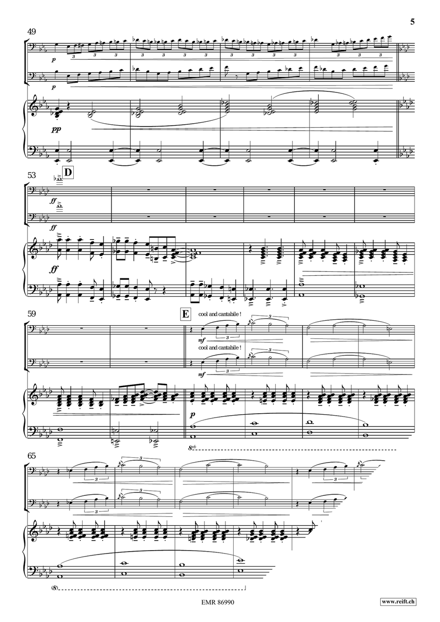 Jazz Fever by Bertrand Moren Bassoon Solo - Sheet Music page 7