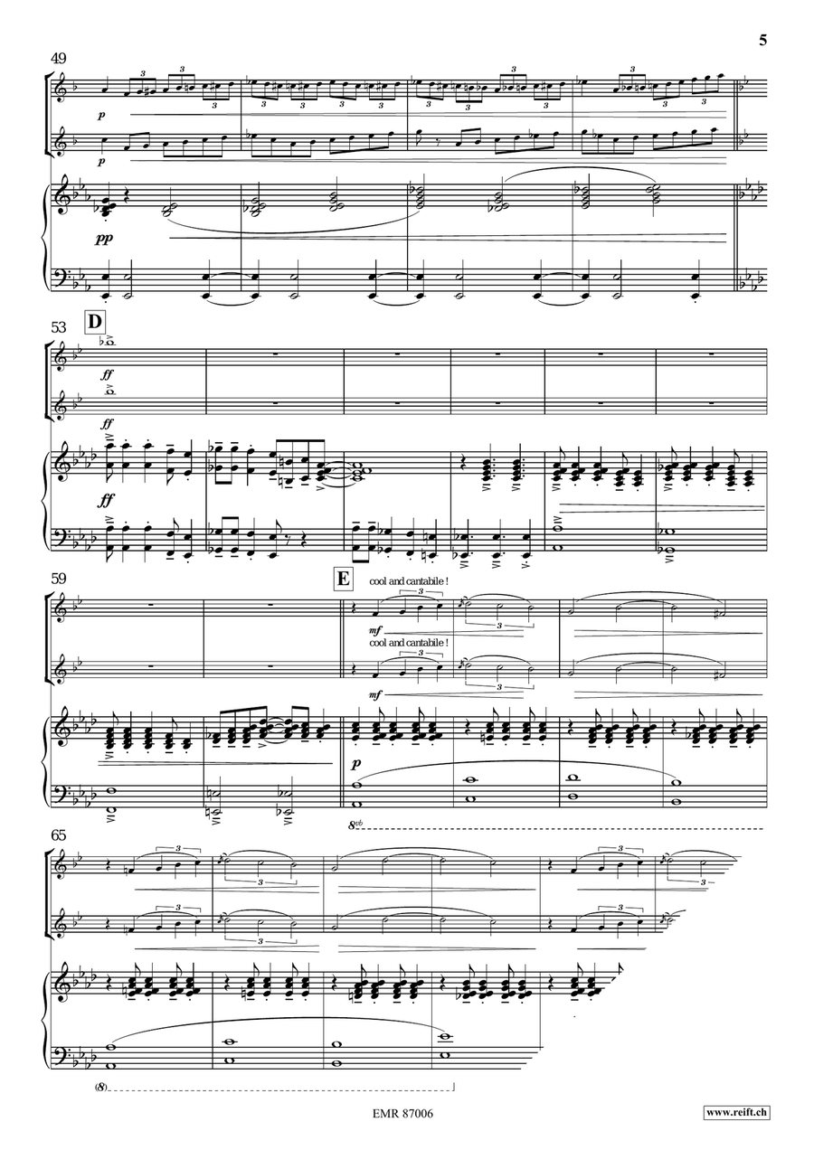 Jazz Fever by Bertrand Moren Voice Solo - Sheet Music page 7