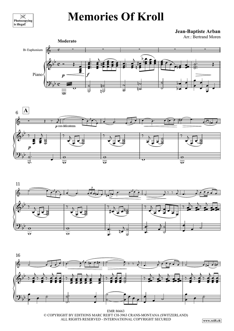 Memories Of Kroll Memories Of Kroll Euphonium scores gallery preview page 4