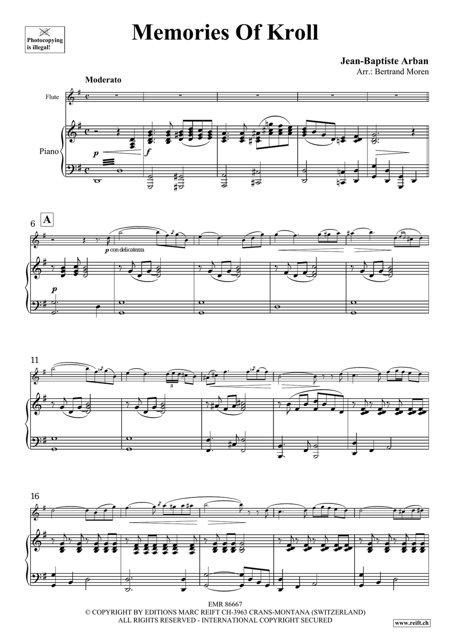 Memories Of Kroll Memories Of Kroll Flute Solo scores gallery preview page 4