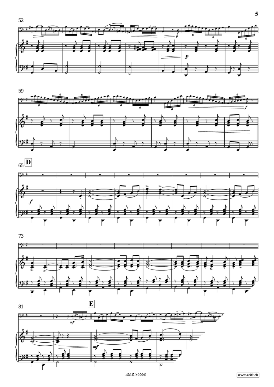 Memories Of Kroll Memories Of Kroll Bassoon Solo scores gallery preview page 6