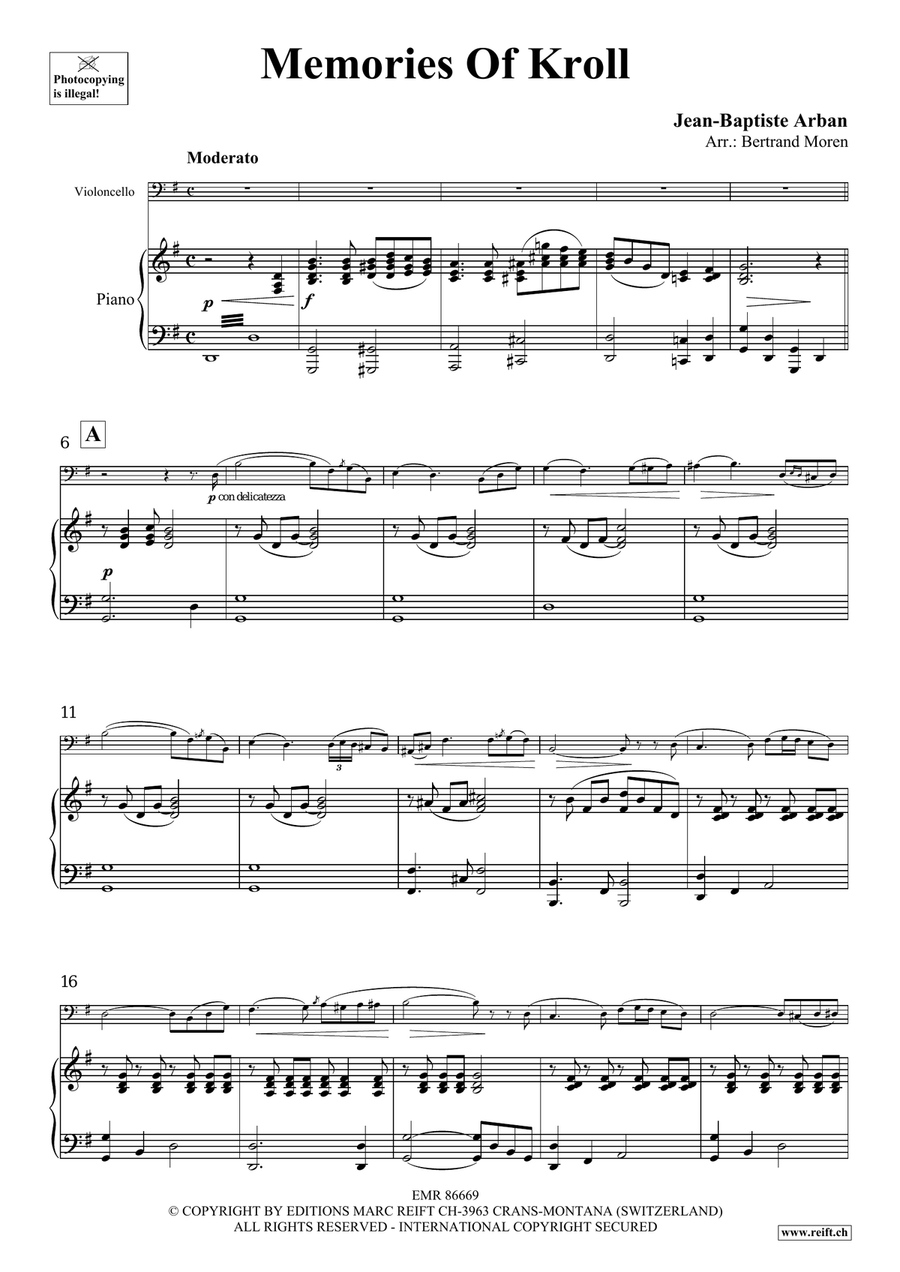 Memories Of Kroll Memories Of Kroll Piano Accompaniment scores gallery preview page 4