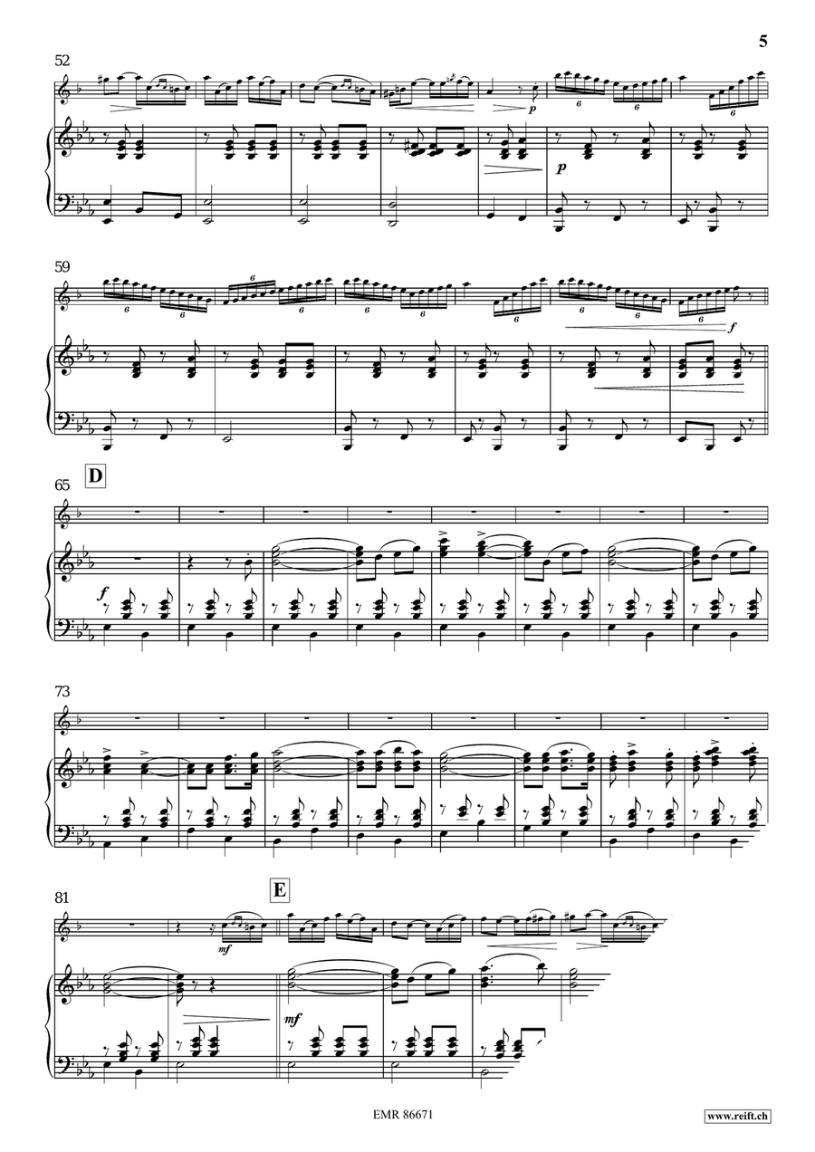 Memories Of Kroll Memories Of Kroll Clarinet Solo scores gallery preview page 6