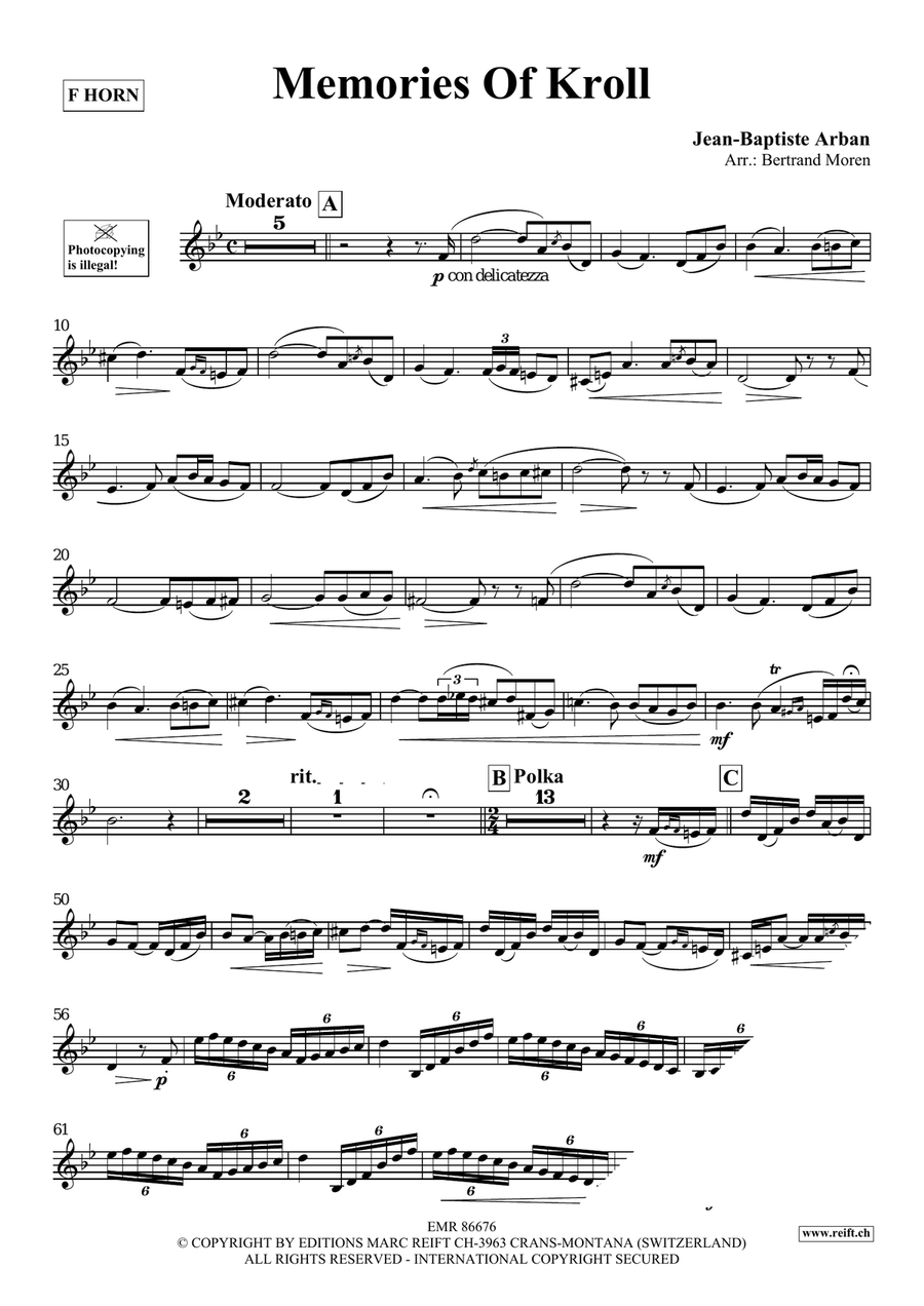 Memories Of Kroll Memories Of Kroll Horn scores gallery preview page 3