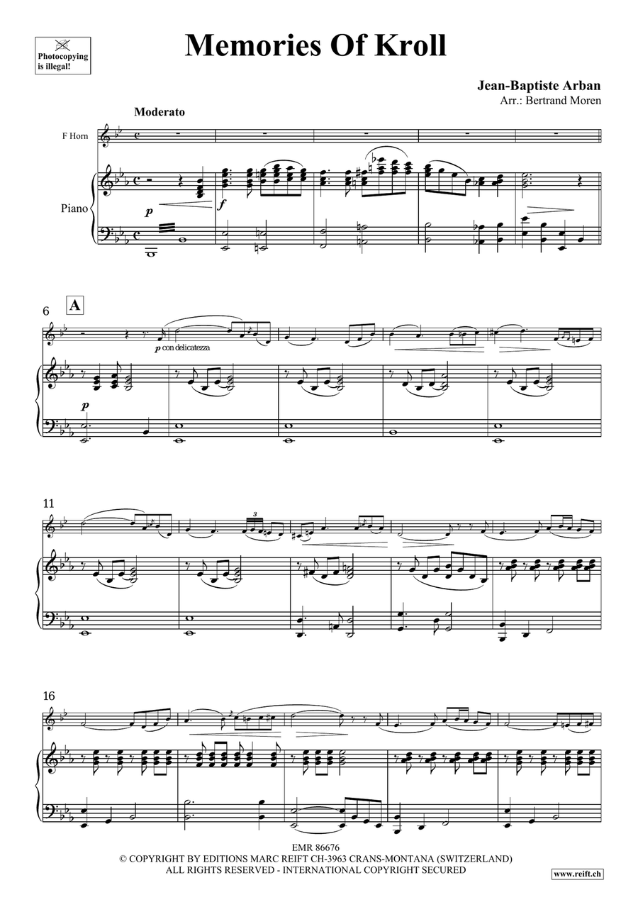 Memories Of Kroll Memories Of Kroll Horn scores gallery preview page 4