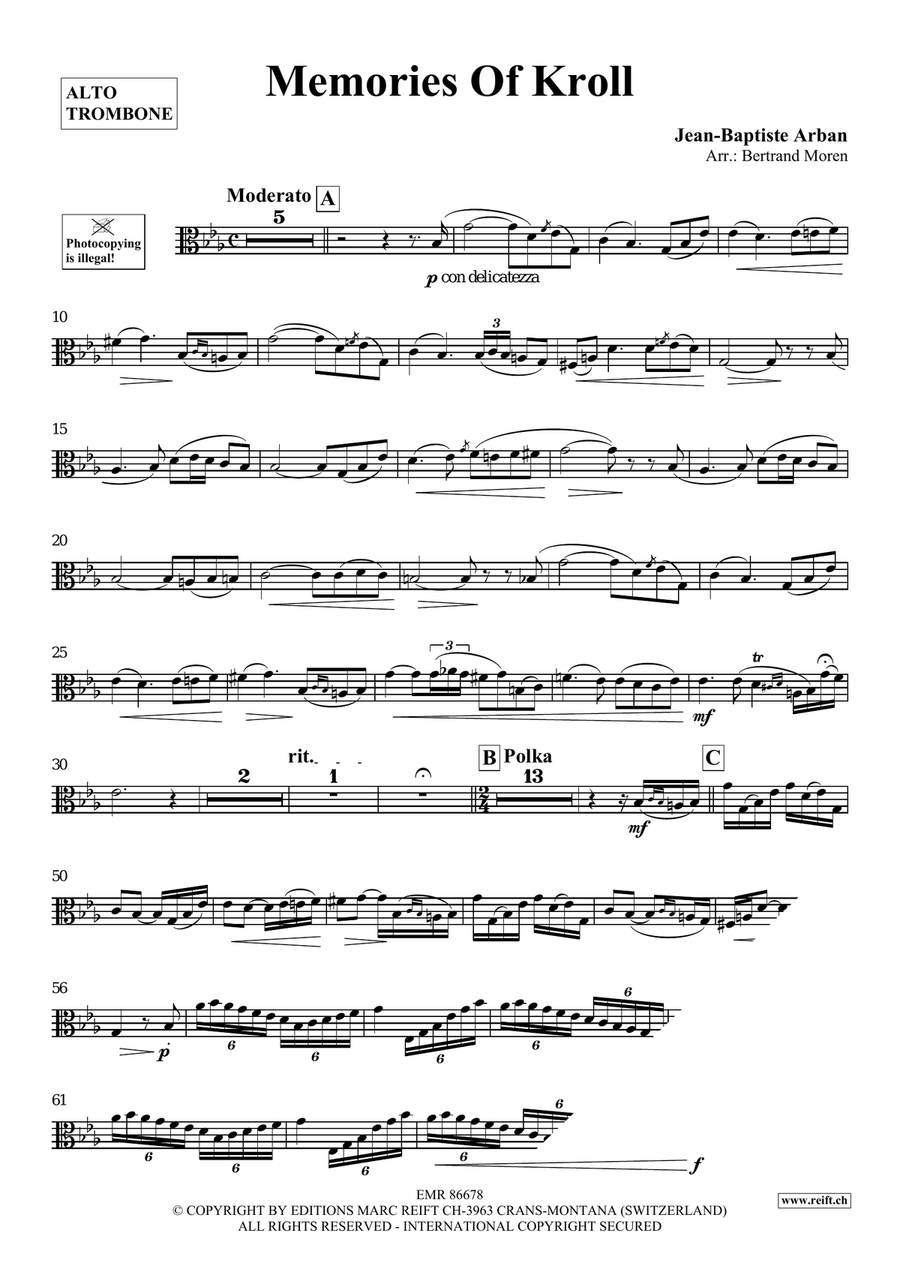 Memories Of Kroll Memories Of Kroll Piano Accompaniment scores gallery preview page 3