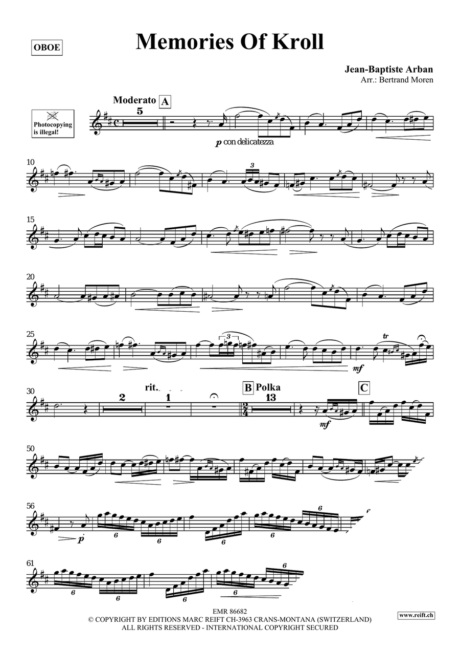 Memories Of Kroll Memories Of Kroll Piano Accompaniment scores gallery preview page 3