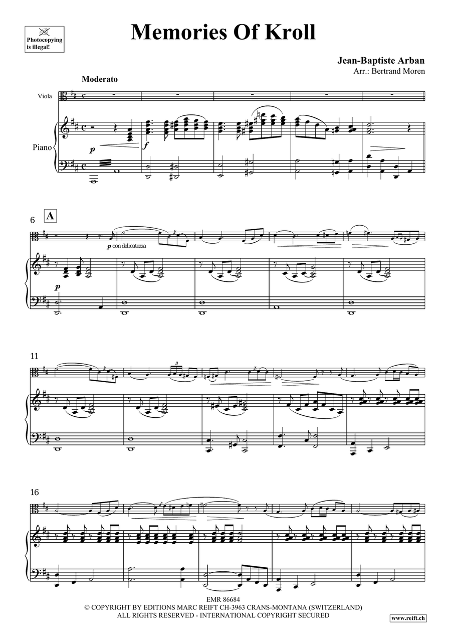 Memories Of Kroll Memories Of Kroll Piano Accompaniment scores gallery preview page 4