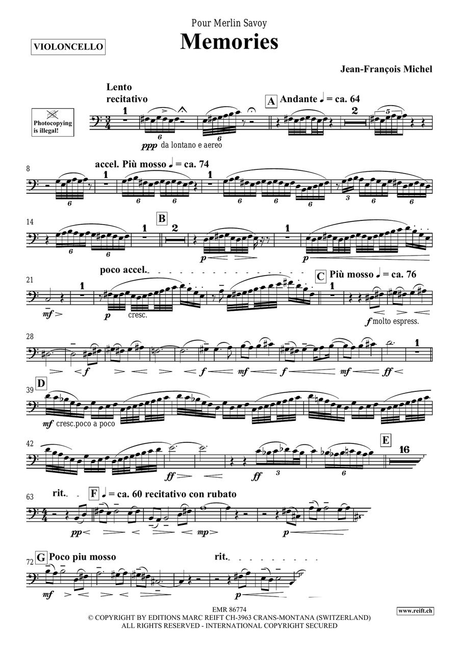Memories Memories Piano Accompaniment scores gallery preview page 4