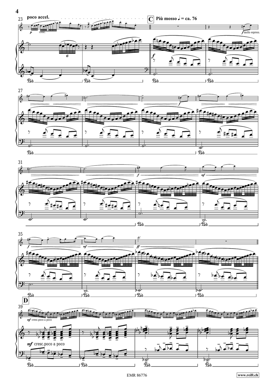 Memories Memories Clarinet Solo scores gallery preview page 6