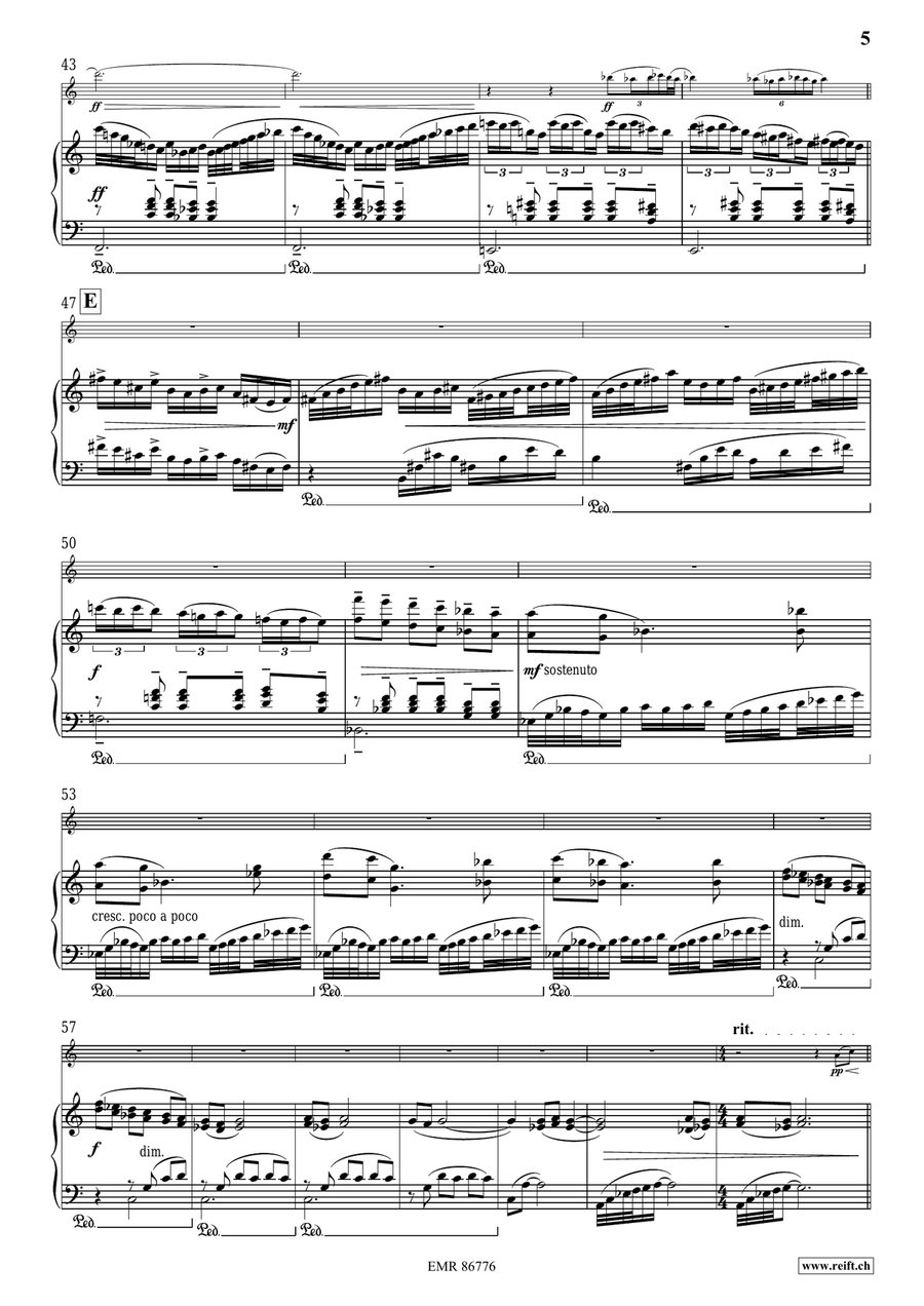 Memories Memories Clarinet Solo scores gallery preview page 7