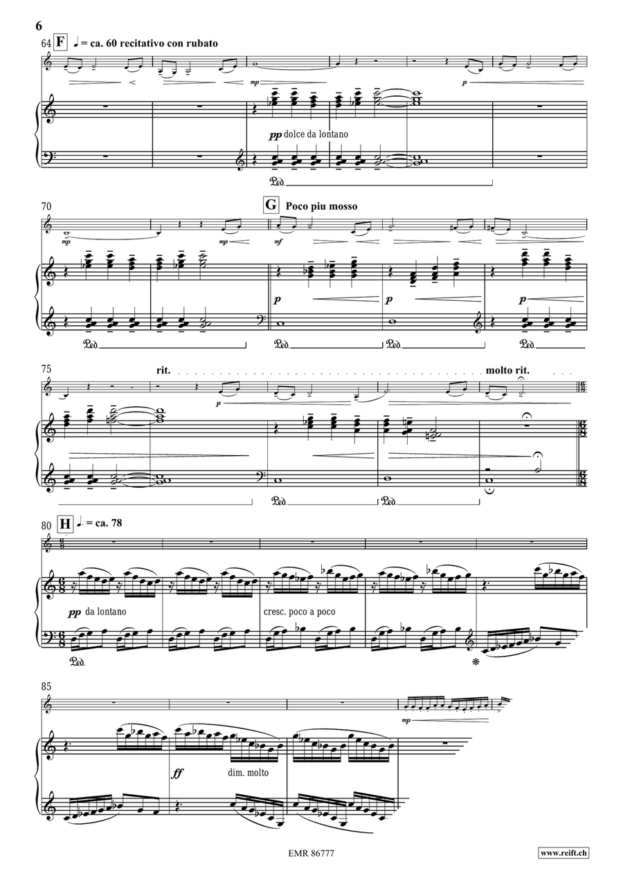 Memories Memories Bass Clarinet scores gallery preview page 8