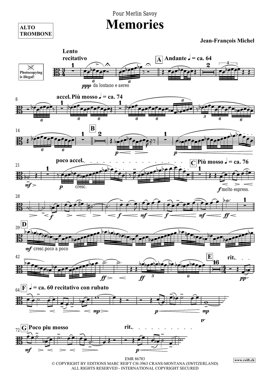 Memories Memories Piano Accompaniment scores gallery preview page 4