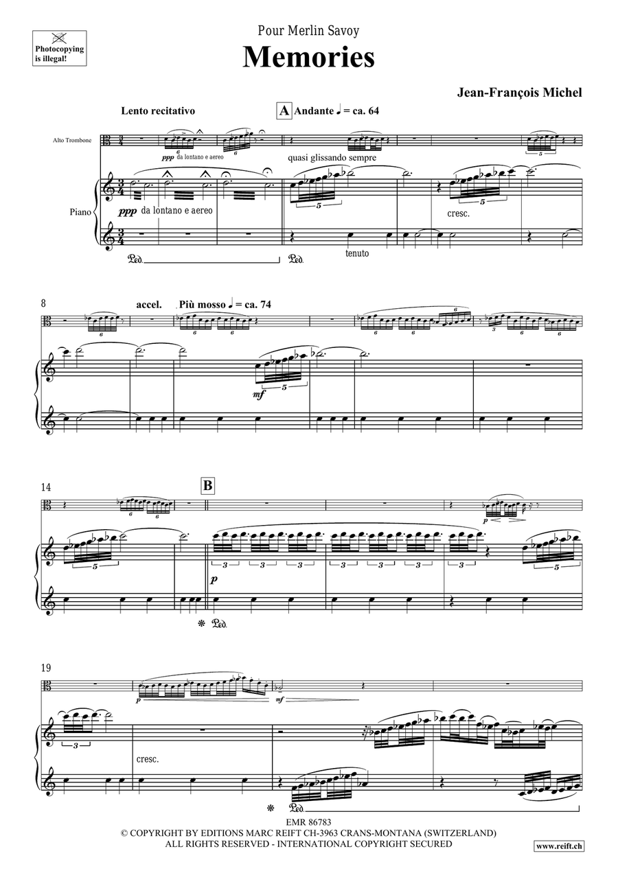 Memories Memories Piano Accompaniment scores gallery preview page 5