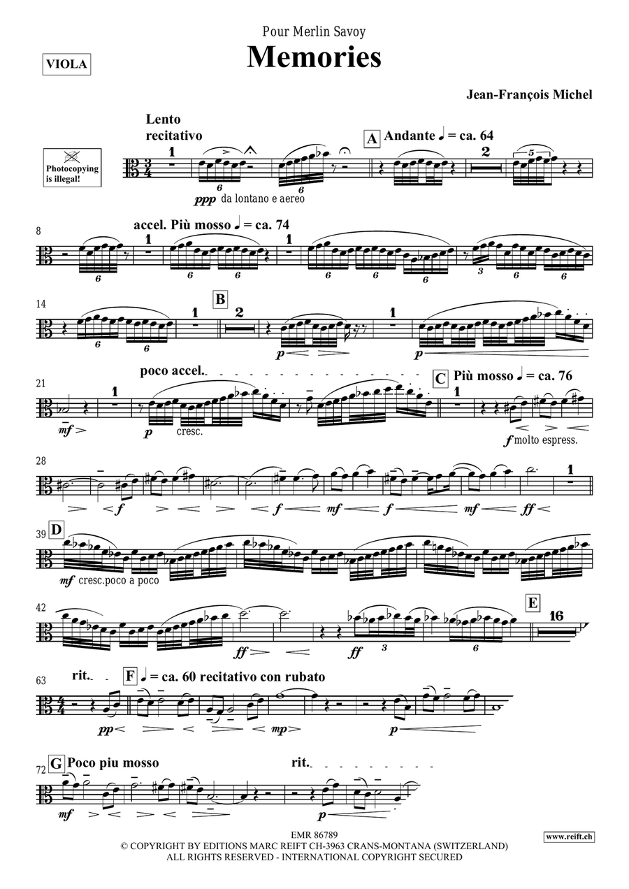 Memories Memories Piano Accompaniment scores gallery preview page 4