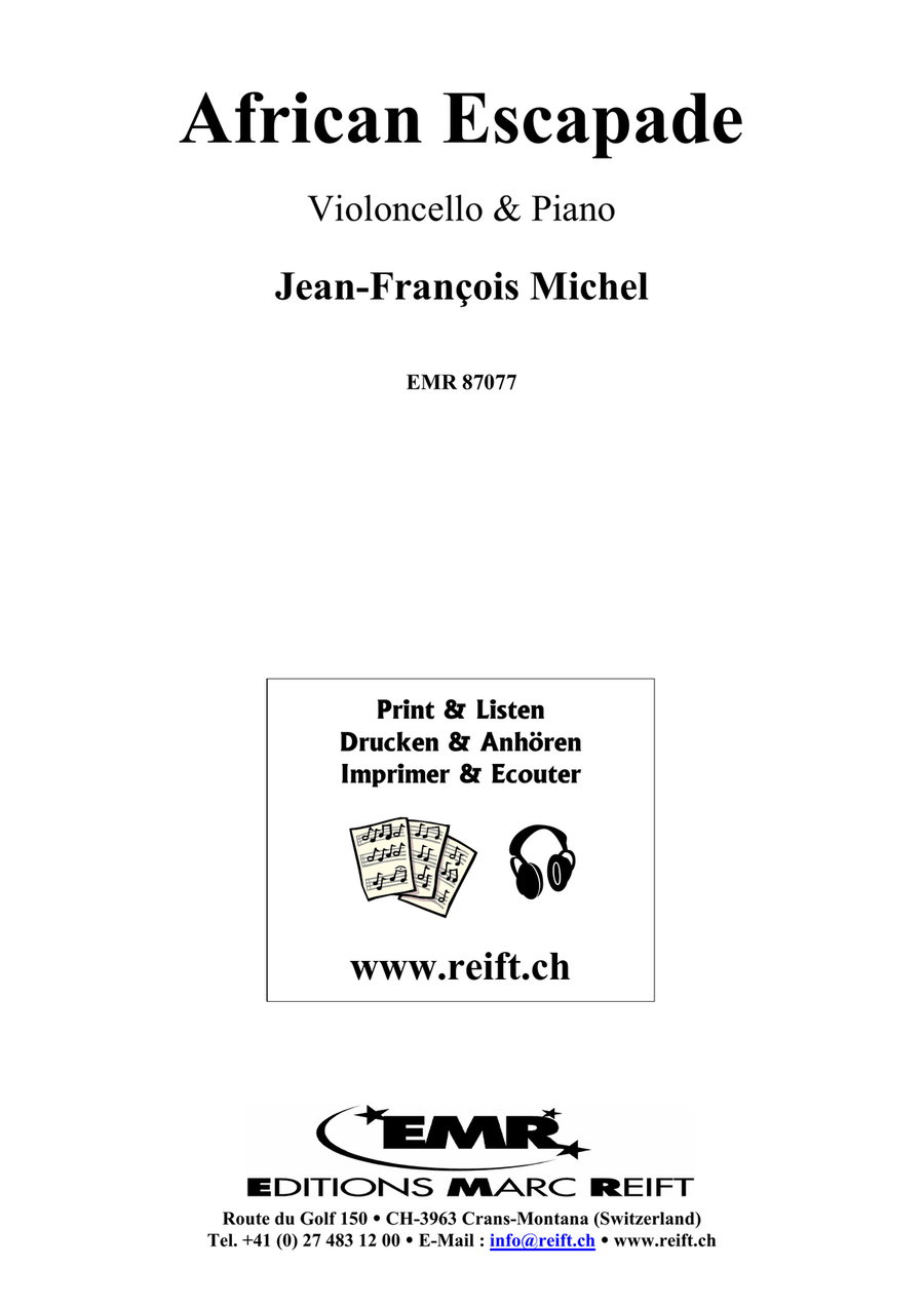 African Escapade African Escapade Piano Accompaniment scores gallery preview page 2