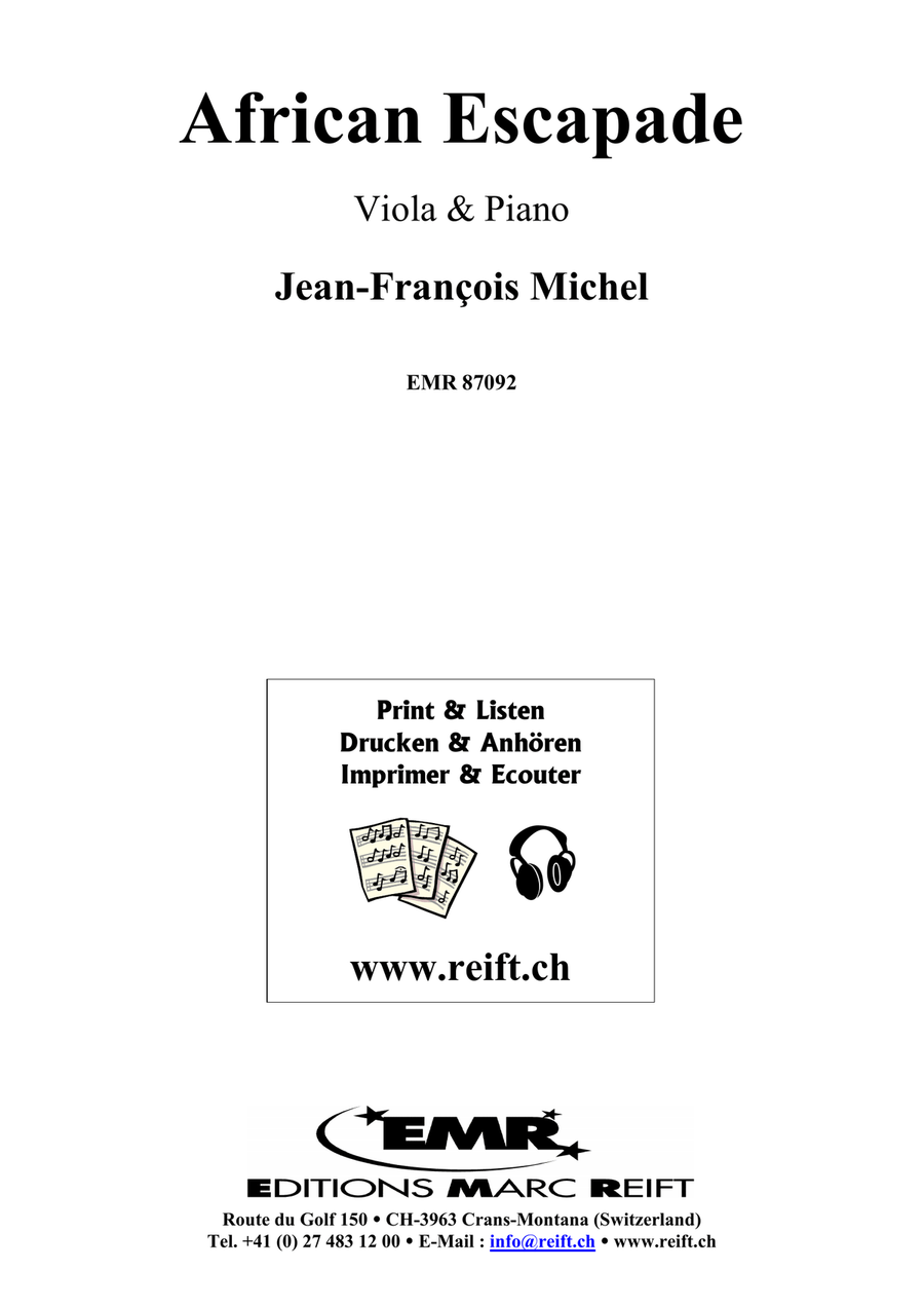 African Escapade African Escapade Piano Accompaniment scores gallery preview page 2