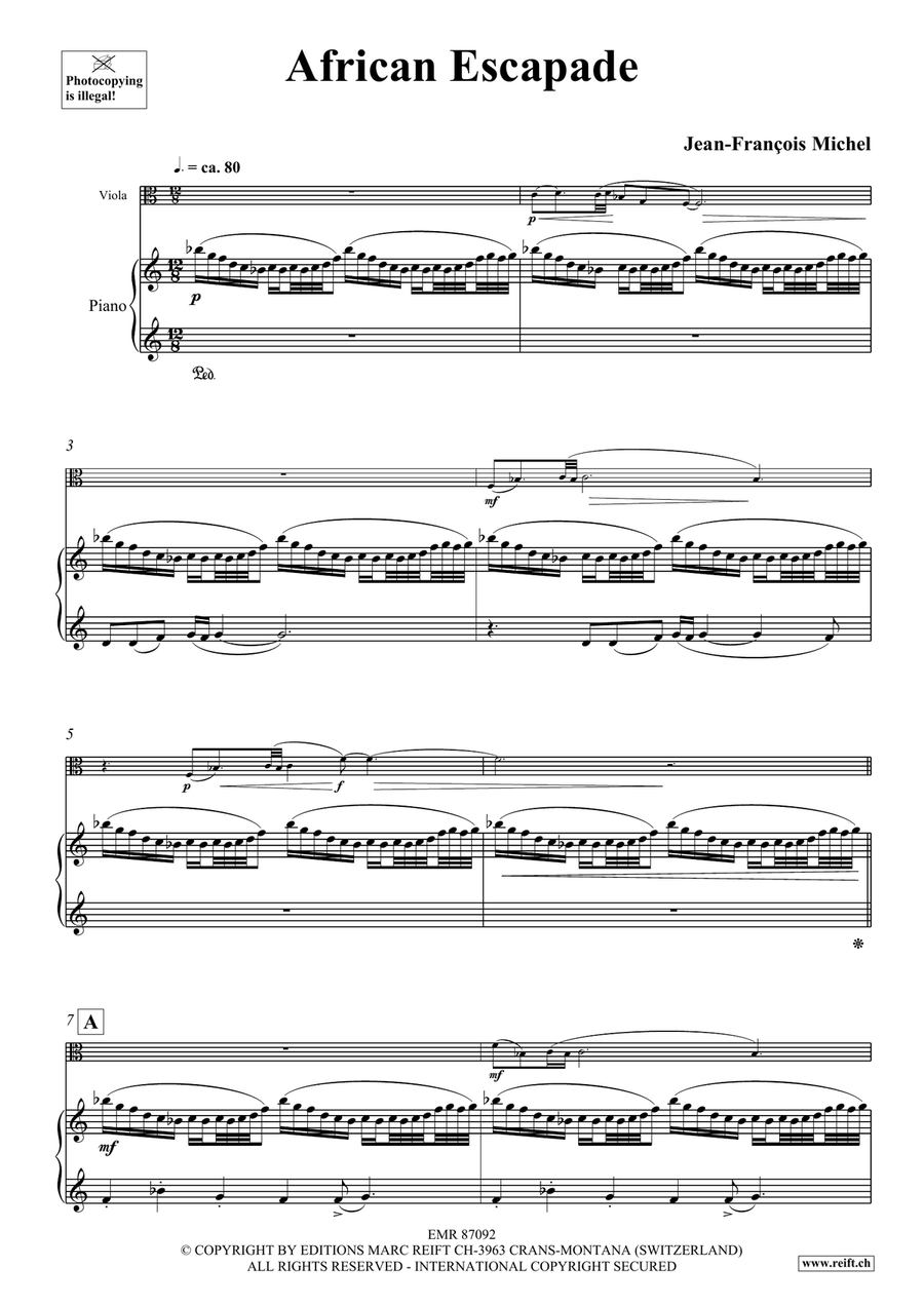 African Escapade African Escapade Piano Accompaniment scores gallery preview page 5