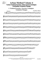 Arban Method Volume 4 Cornet scores gallery preview page 4