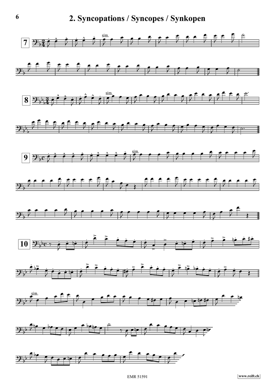 Arban Method Volume 4 Arban Method Volume 4 Baritone Horn BC scores gallery preview page 5