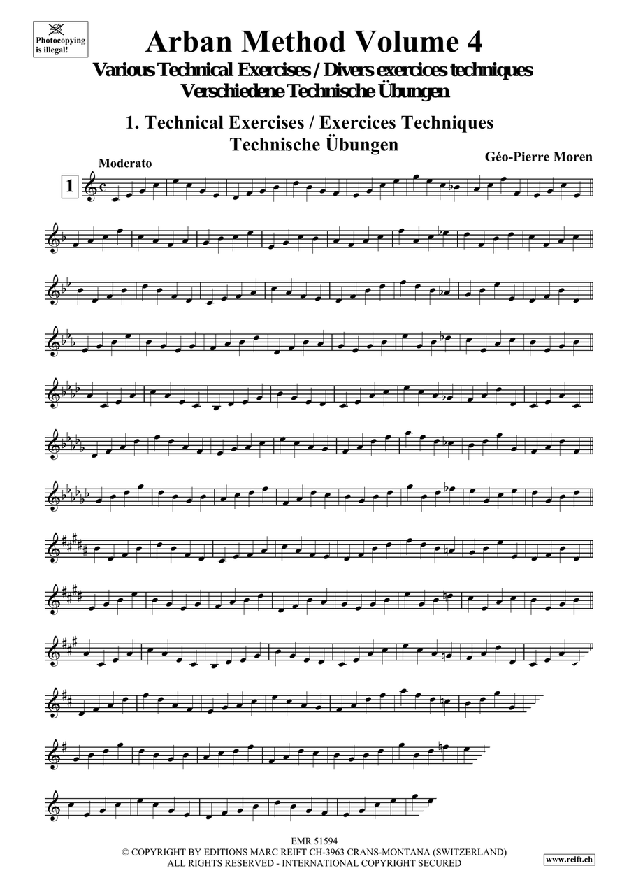 Arban Method Volume 4 Arban Method Volume 4 Score scores gallery preview page 4