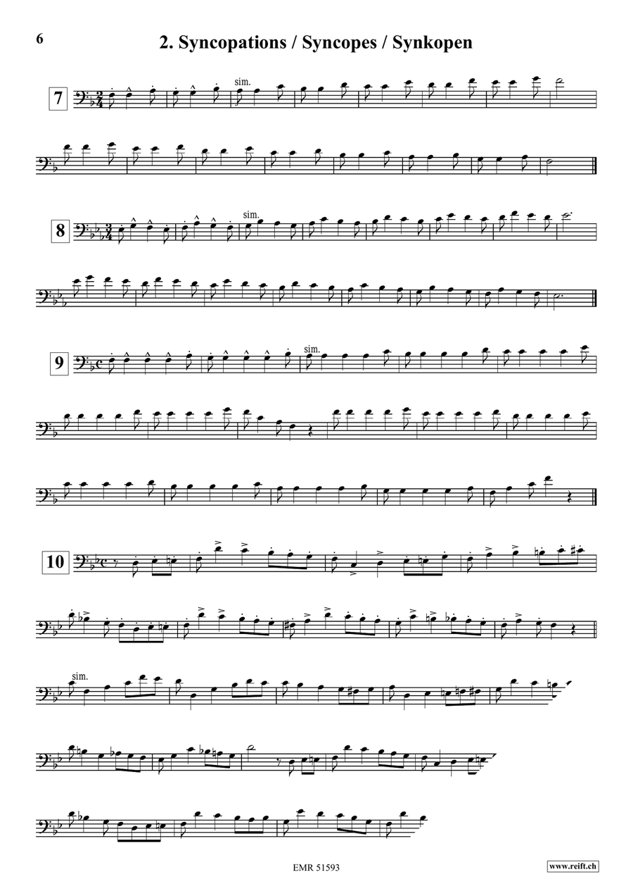 Arban Method Volume 4 Arban Method Volume 4 Trombone scores gallery preview page 5