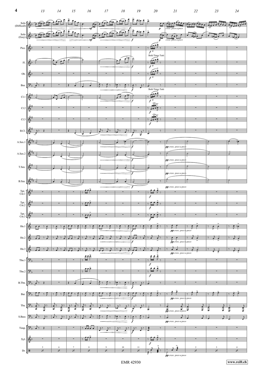 Jodelzauber Jodelzauber Concert Band scores gallery preview page 6