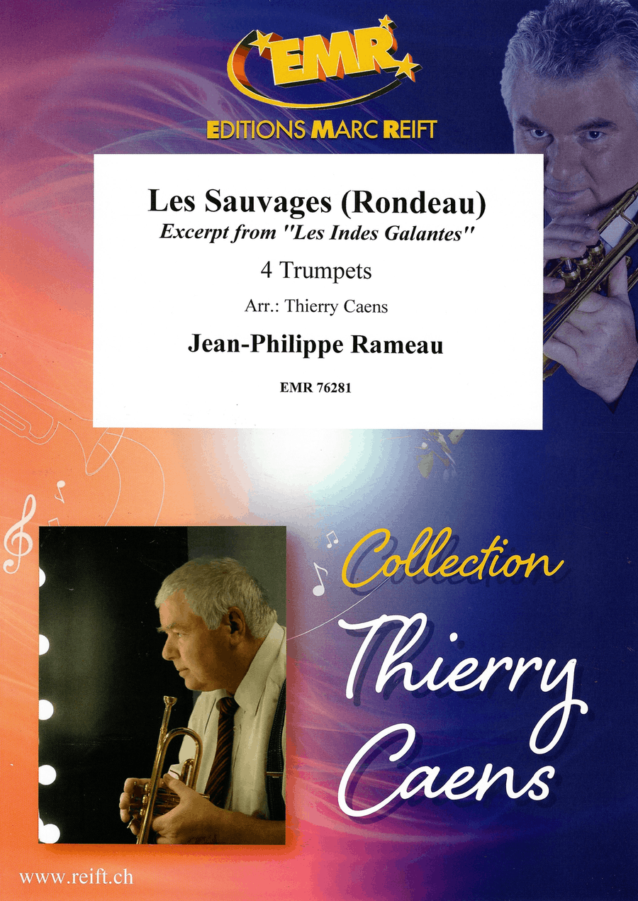 Les Sauvages (Rondeau) Les Sauvages (Rondeau) Trumpet scores gallery preview page 1